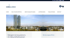 Desktop Screenshot of conalliance.com