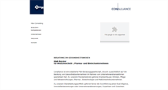 Desktop Screenshot of beratung-gesundheitswesen.conalliance.com